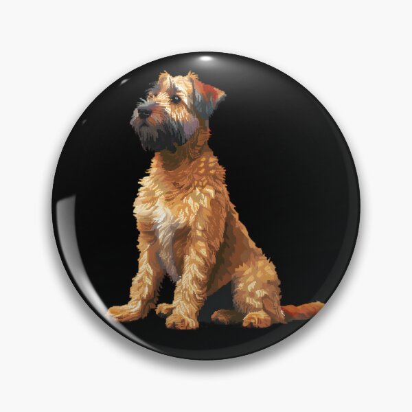 Item preview, Pixel Soft-coated Wheaten Terrier designed and sold by CUTEDOGGIEZ.