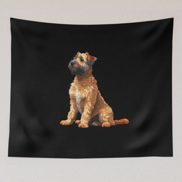 Item preview, Pixel Soft-coated Wheaten Terrier designed and sold by CUTEDOGGIEZ.
