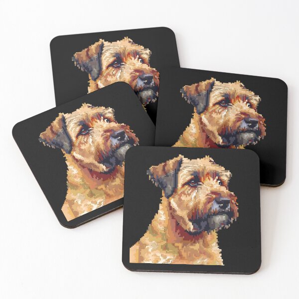 Item preview, 16-bit Soft-coated Wheaten Terrier designed and sold by CUTEDOGGIEZ.