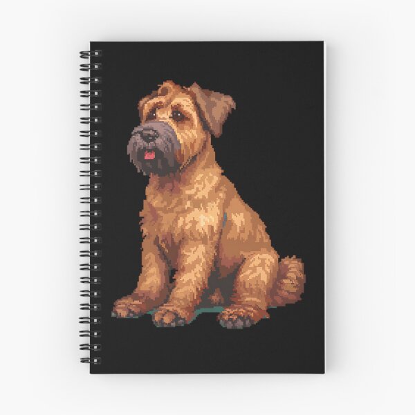Item preview, 16-bit Pixel Art Soft-coated Wheaten Terrier designed and sold by CUTEDOGGIEZ.