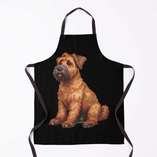 Item preview, 16-bit Pixel Art Soft-coated Wheaten Terrier designed and sold by CUTEDOGGIEZ.