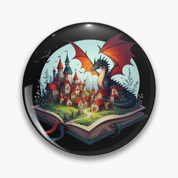 Item preview, Reading Fantasy Books is Fun designed and sold by TomFrontierArt.