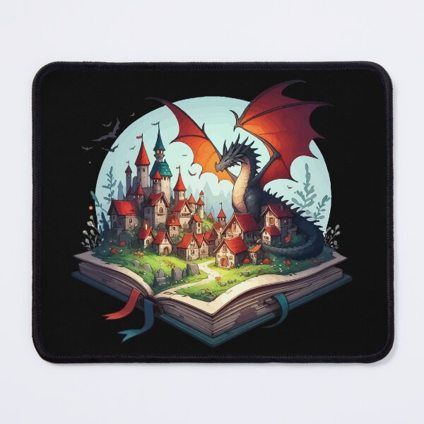 Item preview, Reading Fantasy Books is Fun designed and sold by TomFrontierArt.
