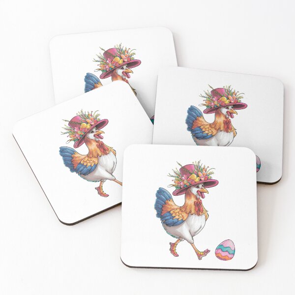 Item preview, A cute hen in a hat designed and sold by MagelliShop.