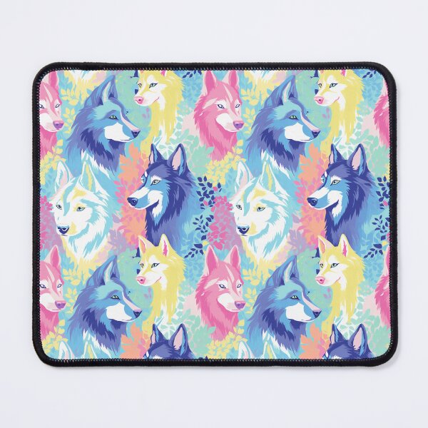 Item preview, pastel wolves designed and sold by YuliaHulia.
