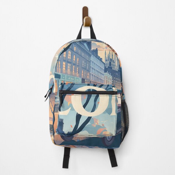 Item preview, Retro London Illustration designed and sold by nomiraclehere.