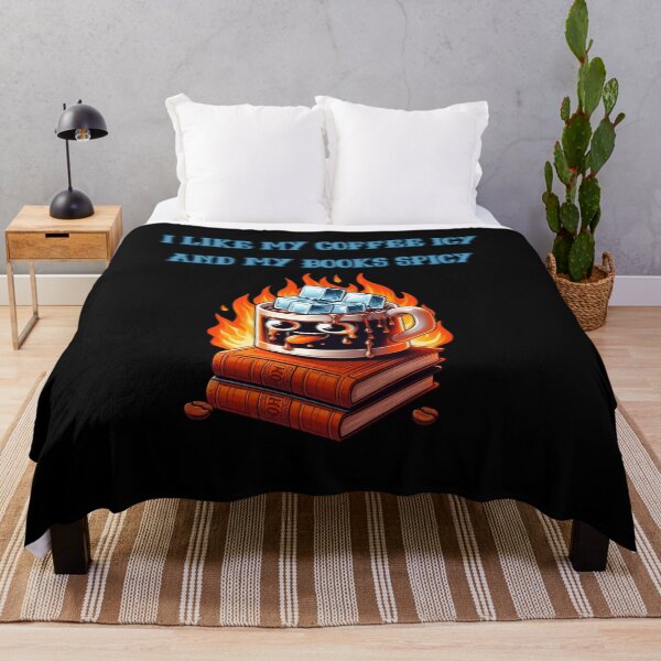 Item preview, i like my coffee icy and my books spicy designed and sold by BuyMeifYouLike.
