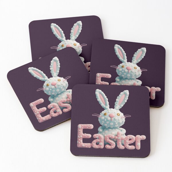 Item preview, Easter Extravaganza: Adorable Rabbit Render Text designed and sold by Ace Apparel  Attire.