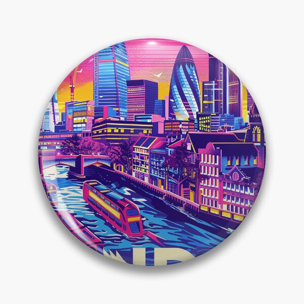 Item preview, Retro London  Illustration designed and sold by nomiraclehere.