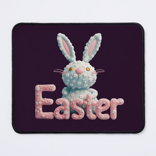 Item preview, Easter Extravaganza: Adorable Rabbit Render Text designed and sold by Ace Apparel  Attire.