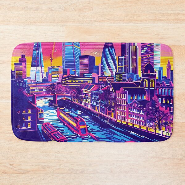 Item preview, Retro London  Illustration designed and sold by nomiraclehere.