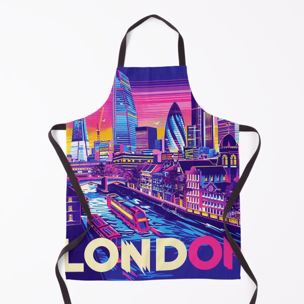 Item preview, Retro London Illustration designed and sold by nomiraclehere.
