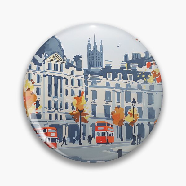 Item preview, Retro London  Illustration designed and sold by nomiraclehere.