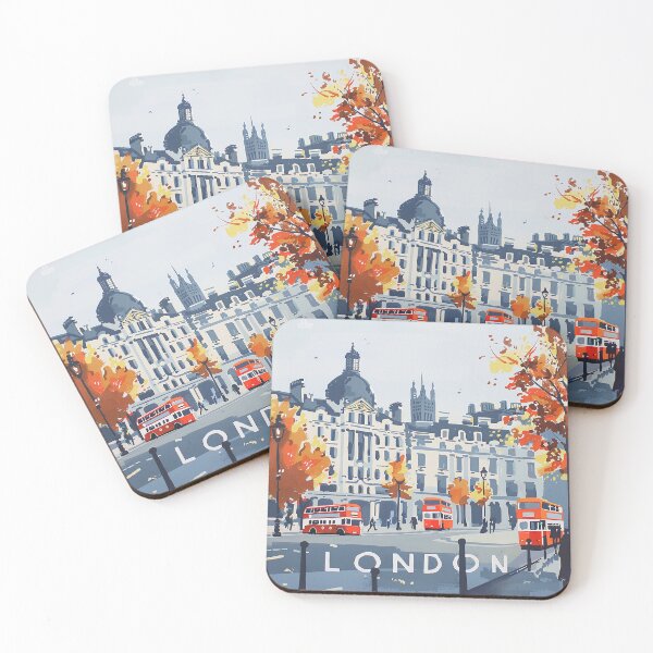 Item preview, Retro London  Illustration designed and sold by nomiraclehere.