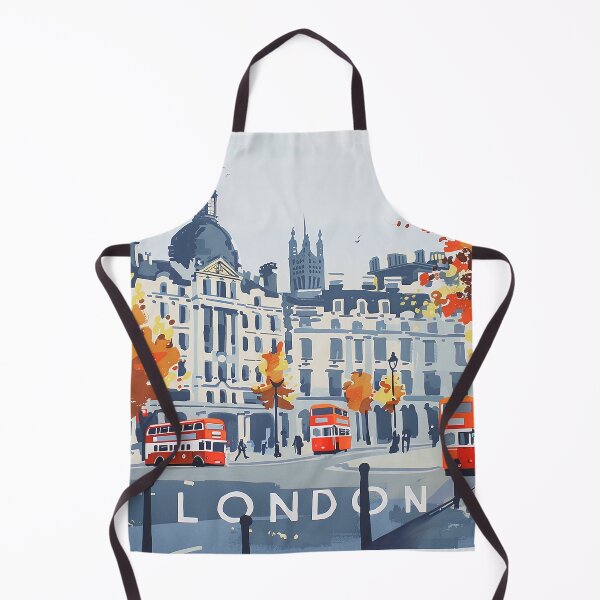 Item preview, Retro London Illustration designed and sold by nomiraclehere.