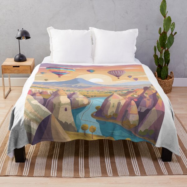 Item preview, Vintage Cappadocia - Minimalist Retro Travel Poster for Turkey Adventures designed and sold by pod24.