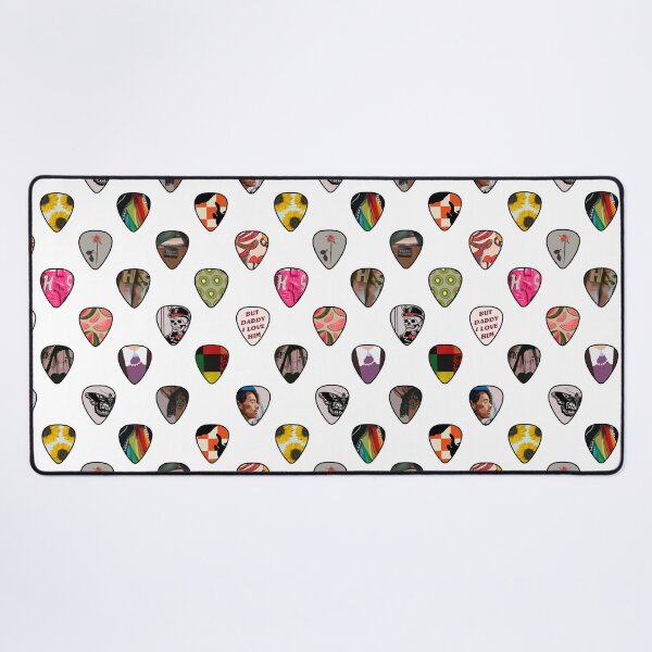 Aperçu de l'œuvre Médiators Harry Styles pour guitare créée et vendue par SillyArtwork.