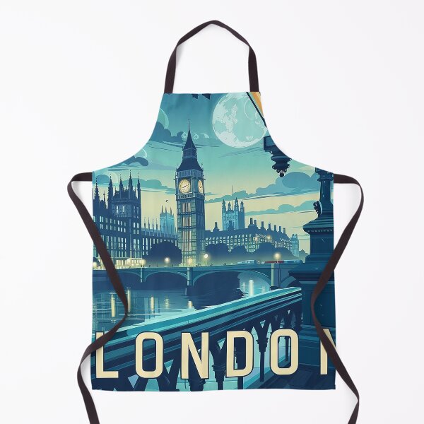 Item preview, Retro London Illustration designed and sold by nomiraclehere.