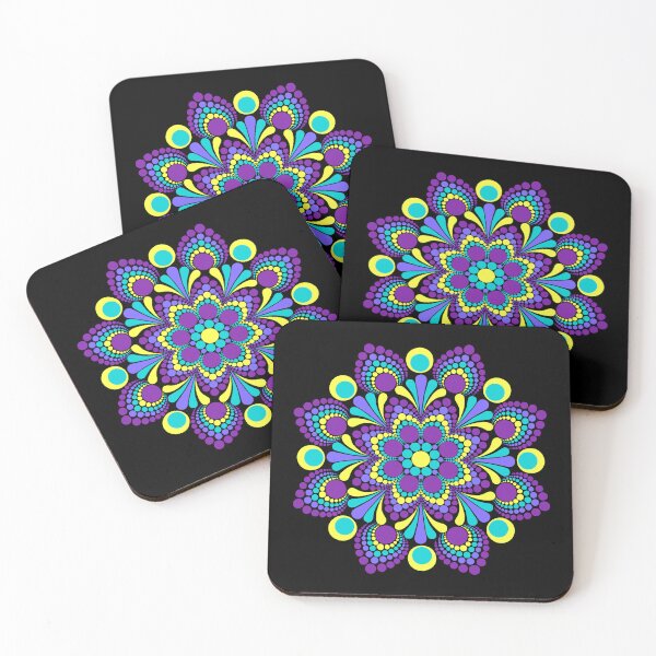 Item preview, Nicolette Trippy Synesthesia Mandala designed and sold by Arthurbutus.
