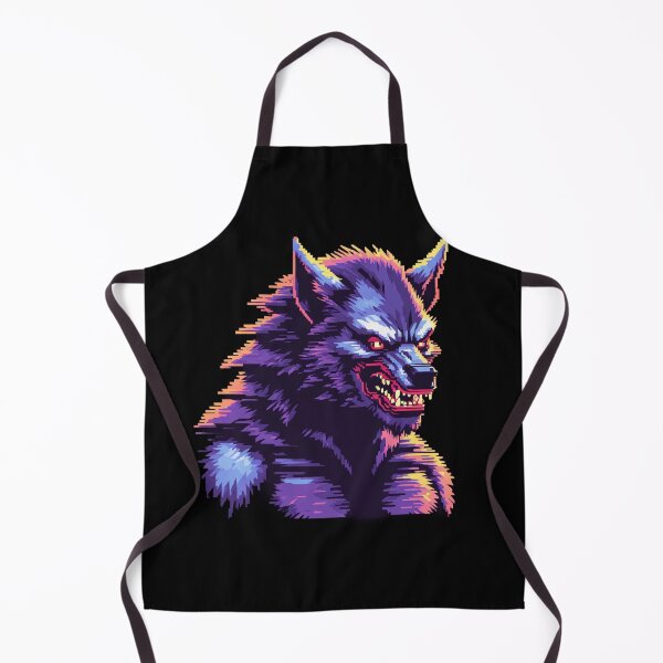 Item preview, Retro Werewolf, 8-Bit, Pixel Art designed and sold by Burn-Ego.