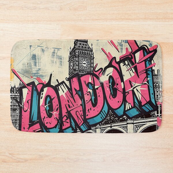 Item preview, Retro London  Illustration designed and sold by nomiraclehere.
