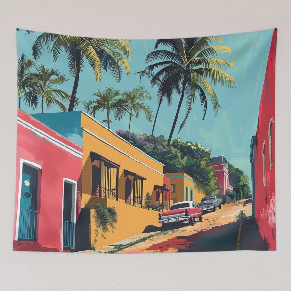 Item preview, Puerto Rico Digital Illustration designed and sold by ComicsFactory.