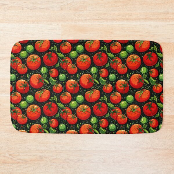 Item preview, cartoon tomatoes pattern designed and sold by YuliaHulia.