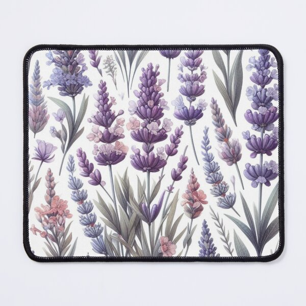 Item preview, watercolor nature, Lavande, watercolor floral, white background designed and sold by asbno19.