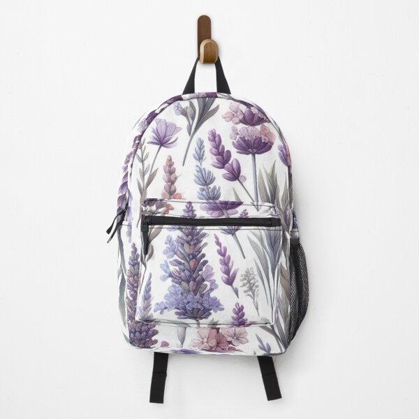 Item preview, watercolor nature, Lavande, watercolor floral, white background designed and sold by asbno19.