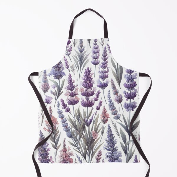 Item preview, watercolor nature, Lavande, watercolor floral, white background designed and sold by asbno19.