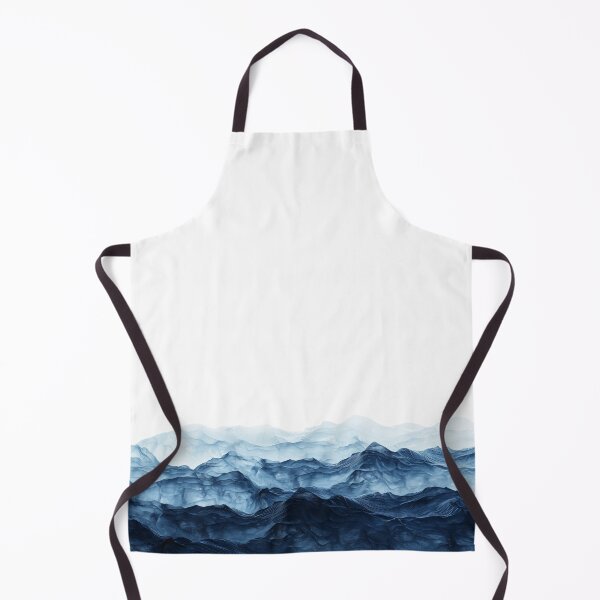 Item preview, blue waves designed and sold by ZlodziejkaKiwi.