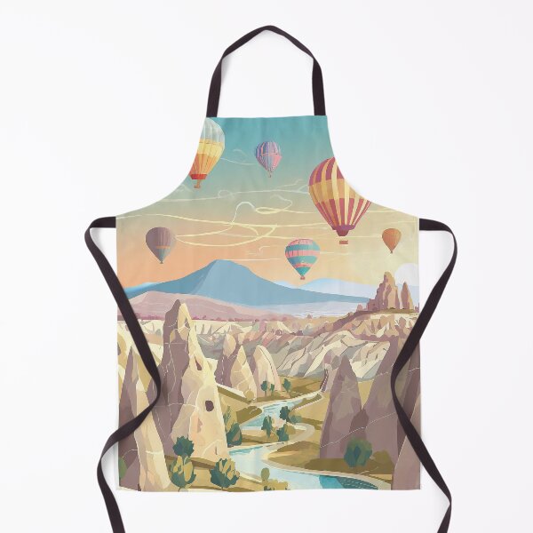 Artikelvorschau, Vintage Cappadocia – Minimalistisches Retro-Reiseplakat entworfen und verkauft von pod24.