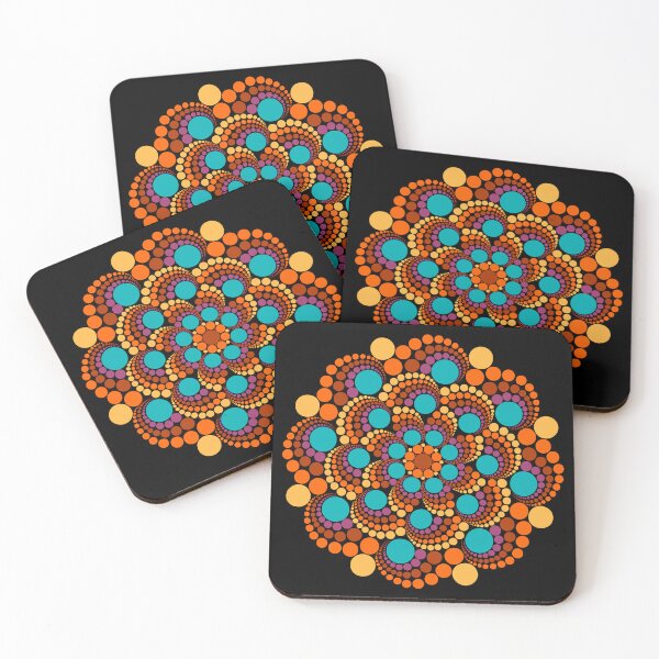 Item preview, Khushpreet Trippy Synesthesia Mandala  designed and sold by Arthurbutus.