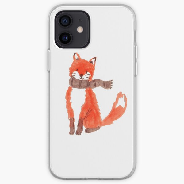 Fox Illustration iPhone Soft Case