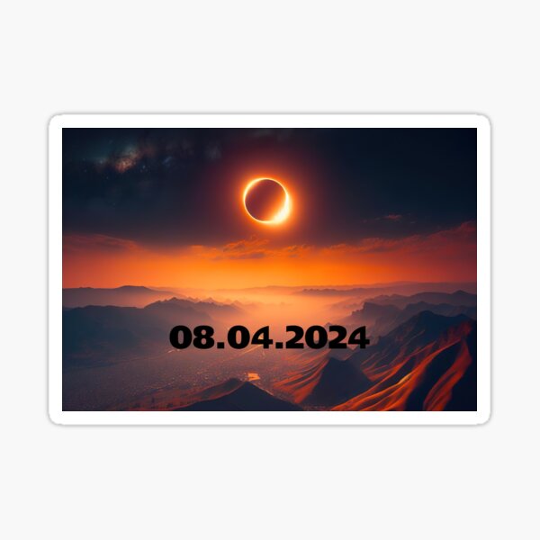 Item preview, Solar eclipse April 8, 2024 designed and sold by Ramona4smile2y.