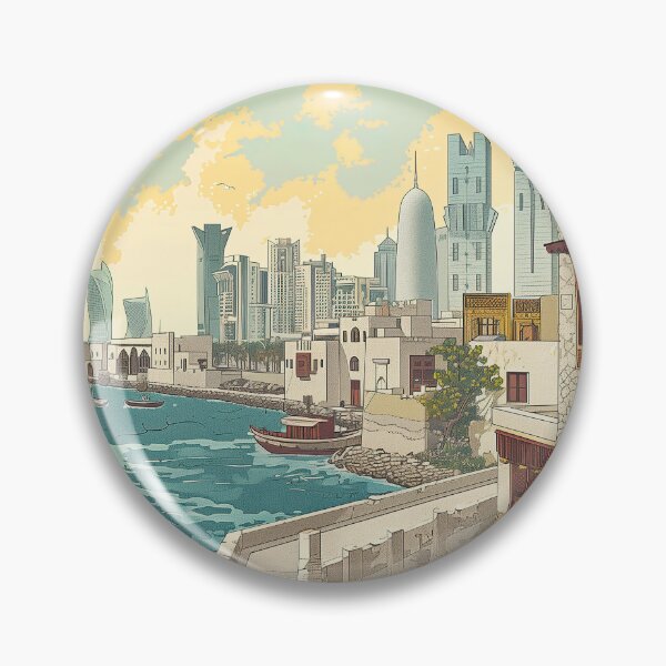 Item preview, Qatar Digital Illustration designed and sold by ComicsFactory.