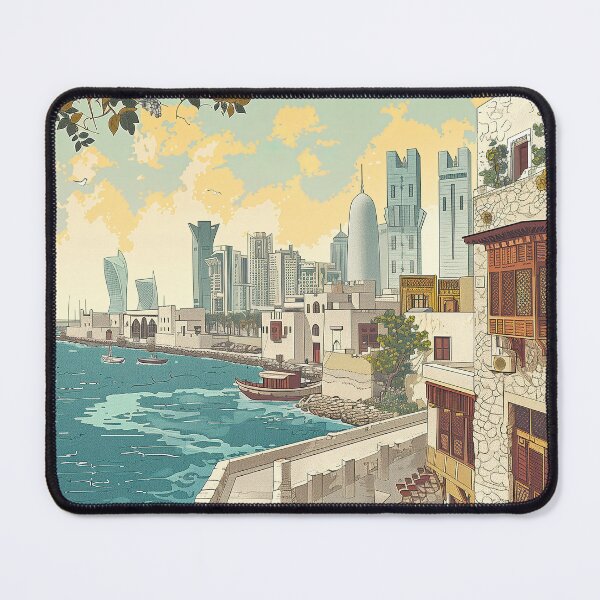 Item preview, Qatar Digital Illustration designed and sold by ComicsFactory.
