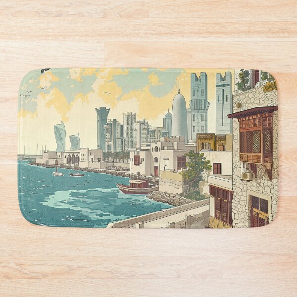 Item preview, Qatar Digital Illustration designed and sold by ComicsFactory.