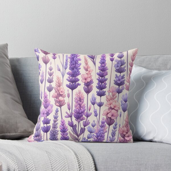 Item preview, watercolor nature, Lavande, watercolor floral, white background designed and sold by asbno19.