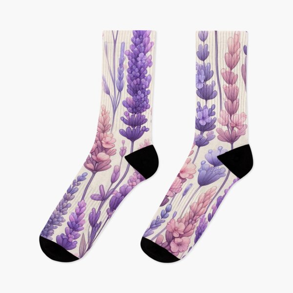 Item preview, watercolor nature, Lavande, watercolor floral, white background designed and sold by asbno19.