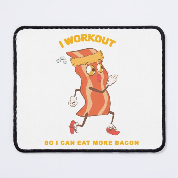 Item preview, Bacon Motivation T-Shirt designed and sold by MJMTees & Prints.