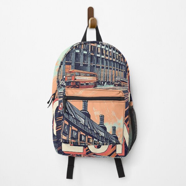 Item preview, Retro London Illustration designed and sold by nomiraclehere.