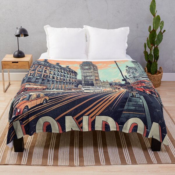Item preview, Retro London  Illustration designed and sold by nomiraclehere.