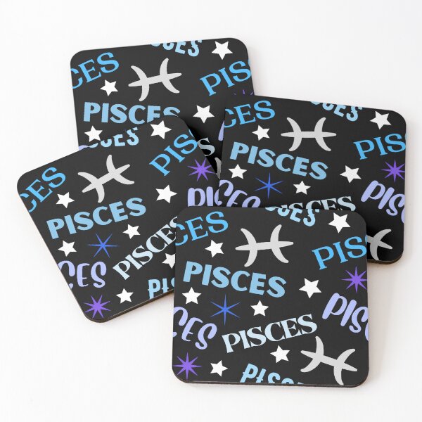 Item preview, Blue Pisces All Over Pattern designed and sold by Hellofriendco.