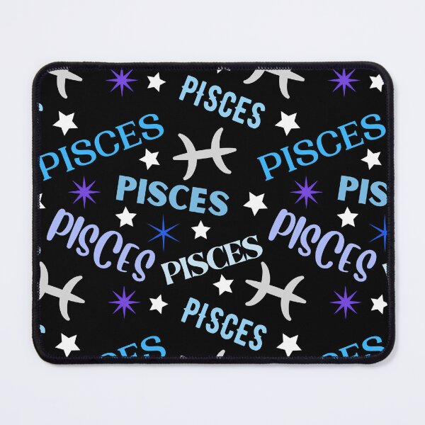 Item preview, Blue Pisces All Over Pattern designed and sold by Hellofriendco.