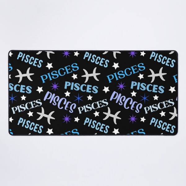 Item preview, Blue Pisces All Over Pattern designed and sold by Hellofriendco.