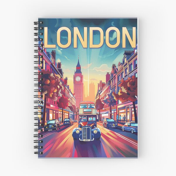 Item preview, Retro London  Illustration designed and sold by nomiraclehere.