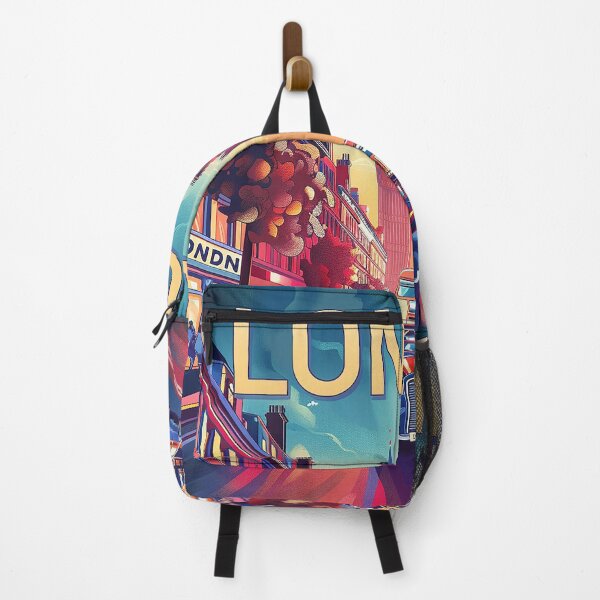 Item preview, Retro London Illustration designed and sold by nomiraclehere.