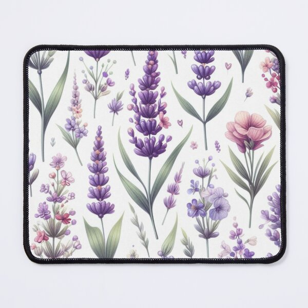 Item preview, watercolor nature, Lavande, watercolor floral, white background designed and sold by asbno19.