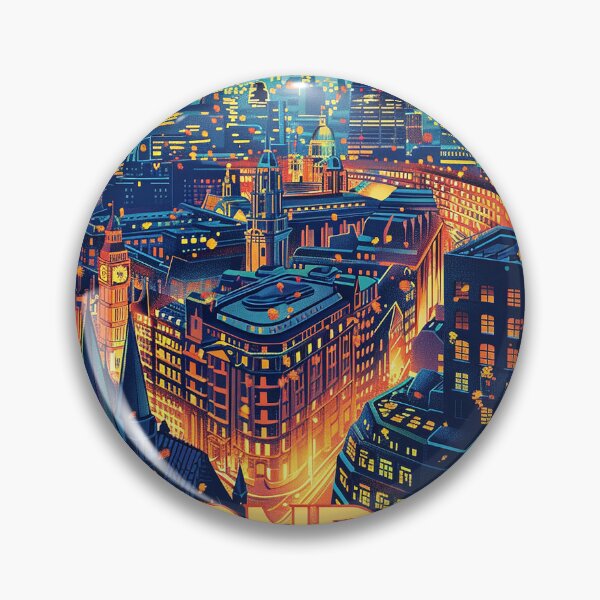 Item preview, Retro London  Illustration designed and sold by nomiraclehere.
